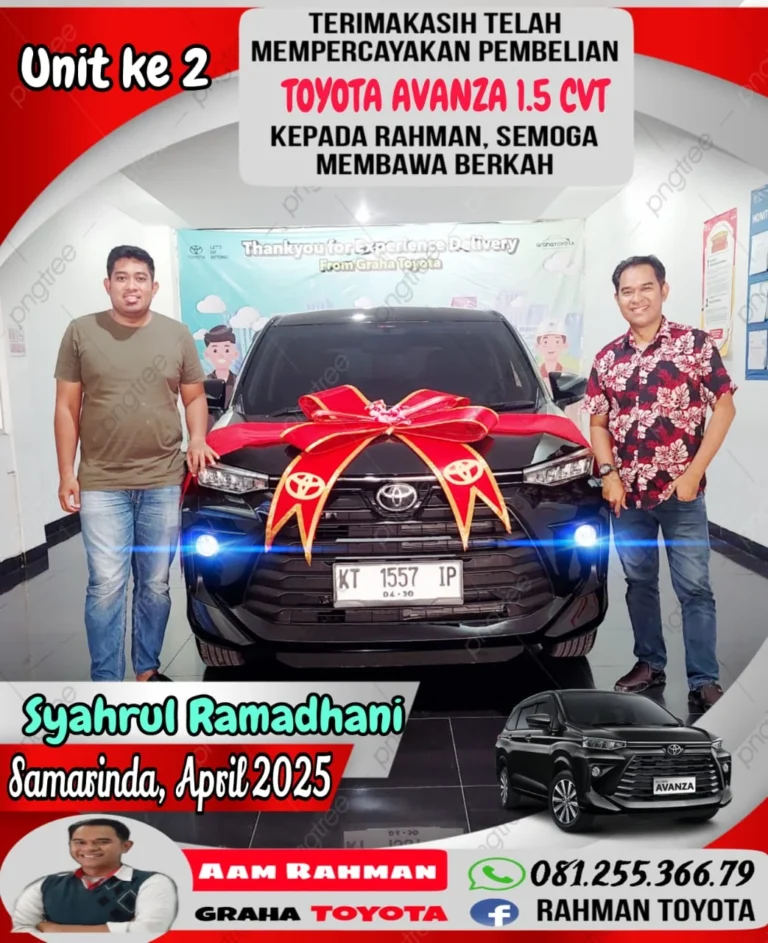 Promo Toyota Samarinda