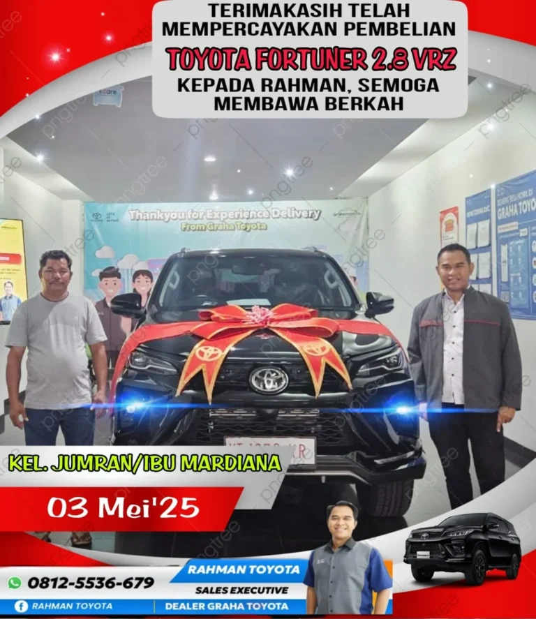 Promo Toyota Samarinda
