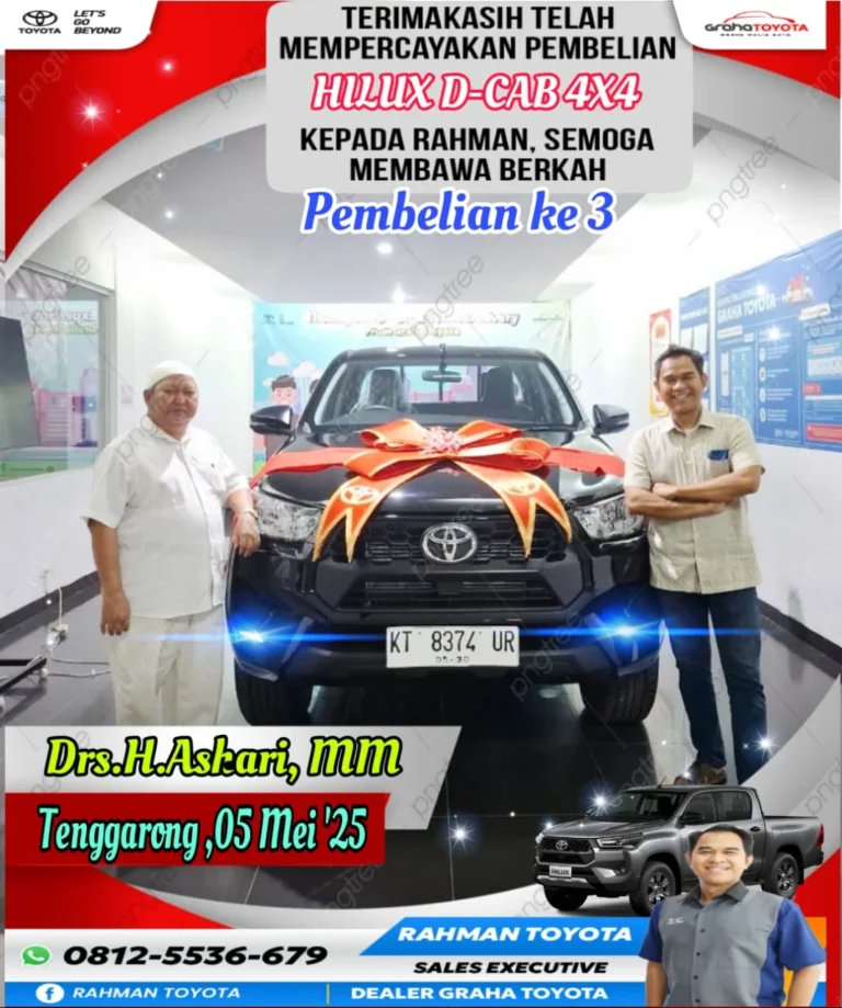 Promo Toyota Samarinda